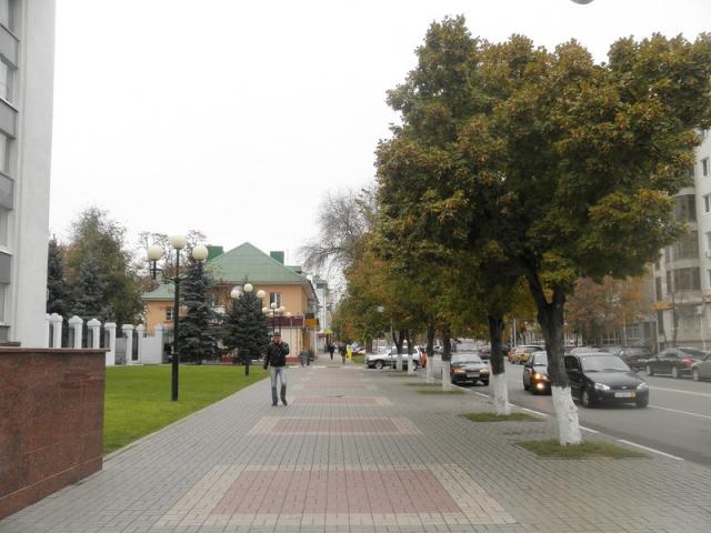 Улица князя Трубецкого в Белгороде